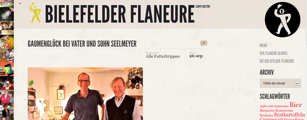Die Bielefelder Flaneure waren da.